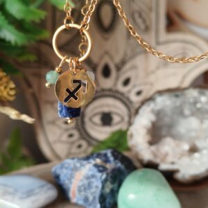 Naszyjnik Zodiakalny ”Strzelec”