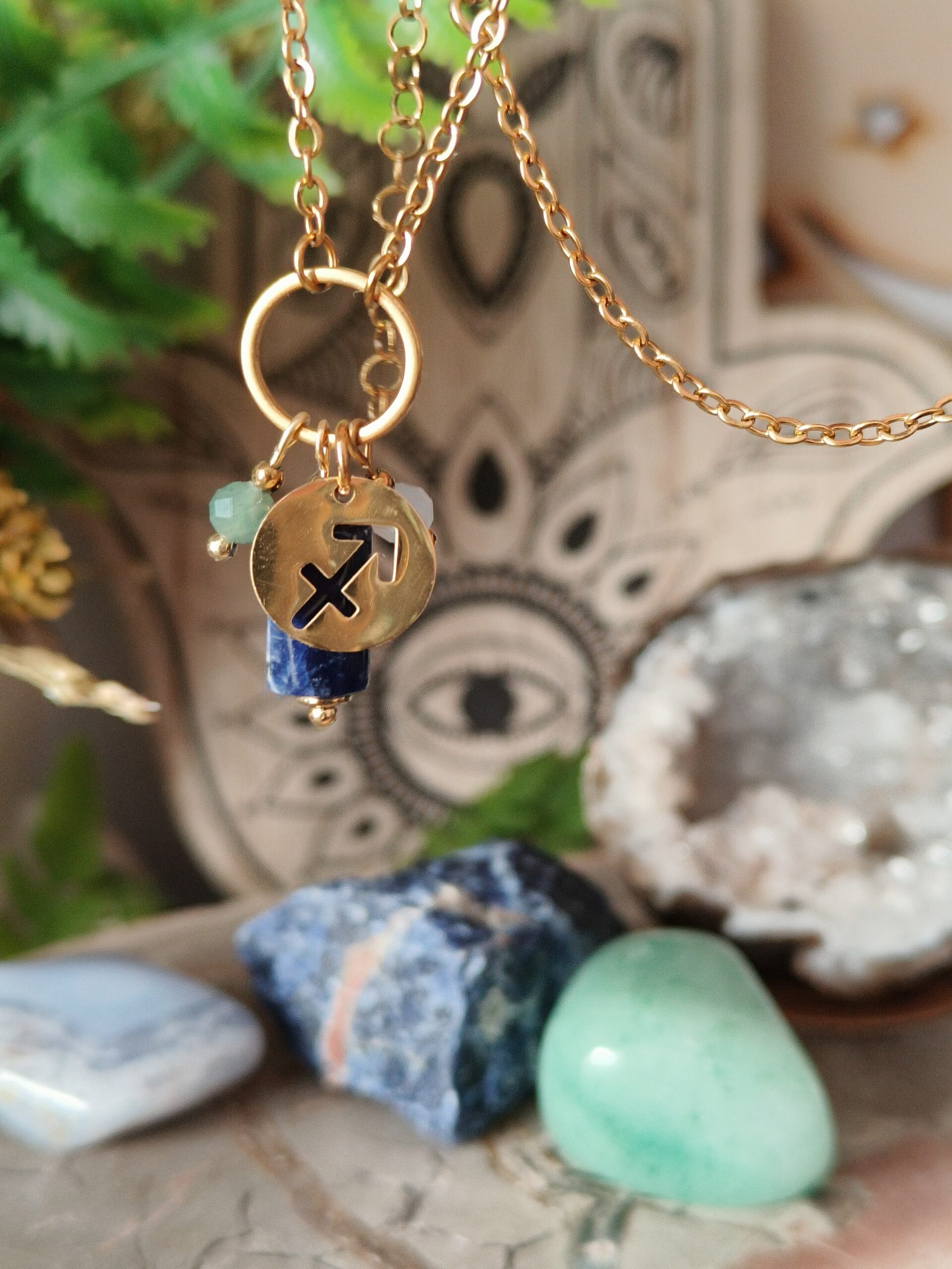 Naszyjnik Zodiakalny ''Strzelec''