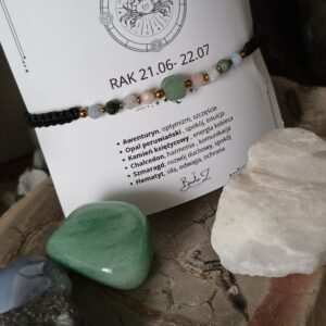 Bransoletka Zodiakalna ”Rak”